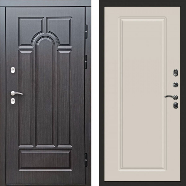 Входная дверь Termo-Door Премиум Винорит Модена Венге - Гранд Слоновая кость