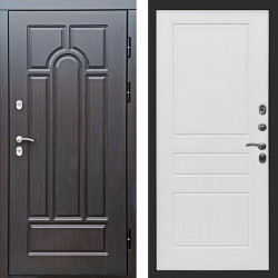 Входная дверь Termo-Door Премиум Винорит Модена Венге - Классика белое дерево