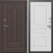 Входная дверь Termo-Door Премиум Винорит Модена Венге - Классика белое дерево