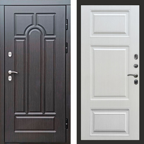 Входная дверь Termo-Door Премиум Винорит Модена Венге - Лион Лиственница