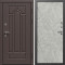 Входная дверь Termo-Door Премиум Винорит Модена Венге - Лучи бетон светлый