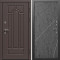 Входная дверь Termo-Door Премиум Винорит Модена Венге - Лучи бетон темный