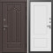 Входная дверь Termo-Door Премиум Винорит Модена Венге - Марсель Белый софт