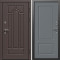 Входная дверь Termo-Door Премиум Винорит Модена Венге - Марсель Grey софт