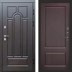 Входная дверь Termo-Door Премиум Винорит Модена Венге - Марсель Шоколад