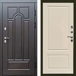 Входная дверь Termo-Door Премиум Винорит Модена Венге - Марсель Слоновая кость