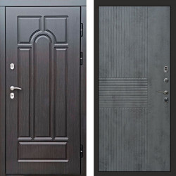 Входная дверь Termo-Door Премиум Винорит Модена Венге - Мастино Бетон темный