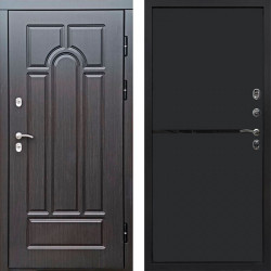 Входная дверь Termo-Door Премиум Винорит Модена Венге - Нео Black