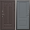 Входная дверь Termo-Door Премиум Винорит Модена Венге - Нео Классика Грей Софт
