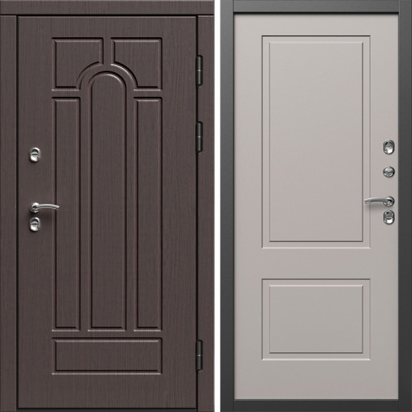 Входная дверь Termo-Door Премиум Винорит Модена Венге - Нео Классика Капучино