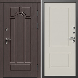 Входная дверь Termo-Door Премиум Винорит Модена Венге - Нео Классика Слоновая Кость