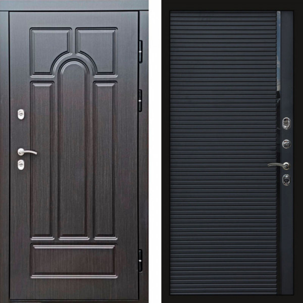Входная дверь Termo-Door Премиум Винорит Модена Венге - Porte black