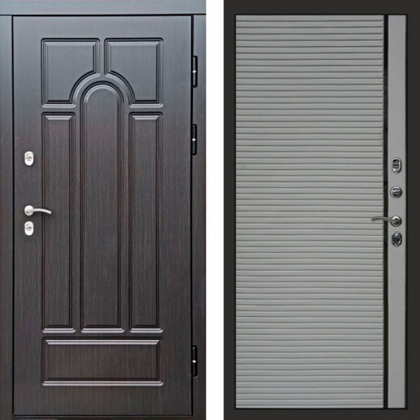 Входная дверь Termo-Door Премиум Винорит Модена Венге - Porte Grey софт