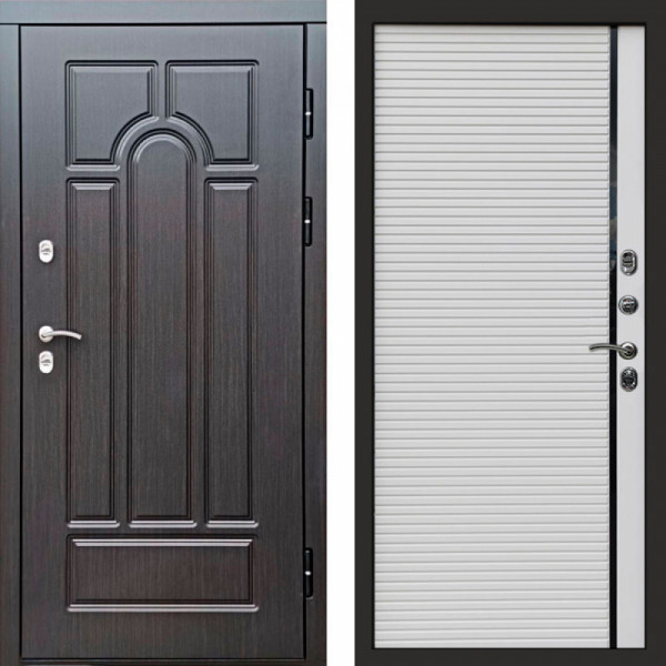 Входная дверь Termo-Door Премиум Винорит Модена Венге - Porte white