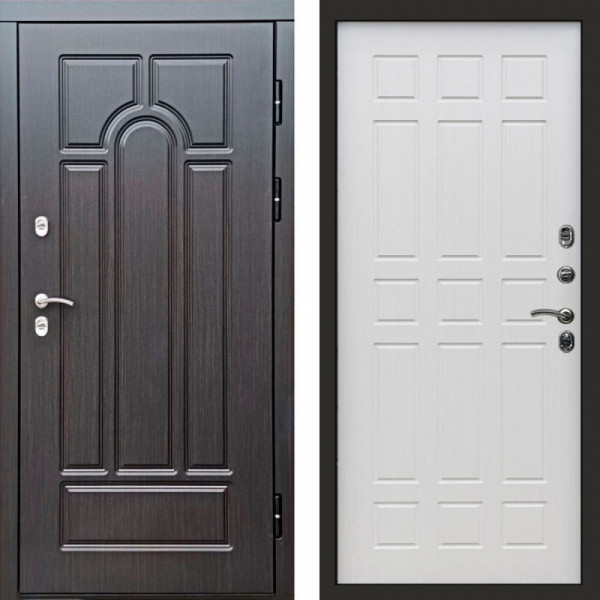 Входная дверь Termo-Door Премиум Винорит Модена Венге - Спарта лиственница