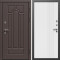 Входная дверь Termo-Door Премиум Винорит Модена Венге - Страйп Белый Софт