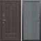Входная дверь Termo-Door Премиум Винорит Модена Венге - Страйп Грей Софт