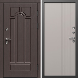 Входная дверь Termo-Door Премиум Винорит Модена Венге - Страйп Капучино