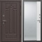 Входная дверь Termo-Door Премиум Винорит Модена Венге - Зеркало Фацет Белый софт
