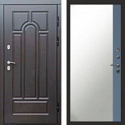 Входная дверь Termo-Door Премиум Винорит Модена Венге - Зеркало Фацет Grey софт