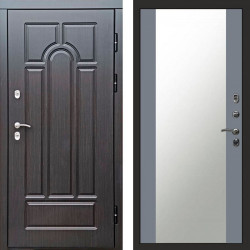 Входная дверь Termo-Door Премиум Винорит Модена Венге - Зеркало Grey Софт