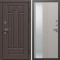 Входная дверь Termo-Door Премиум Винорит Модена Венге - Зеркало Люмис Капучино
