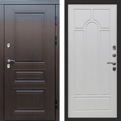 Входная дверь Termo-Door Премиум Винорит Орегон Венге - Арка лиственница