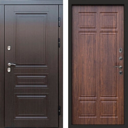 Входная дверь Termo-Door Премиум Винорит Орегон Венге - Без серии Орех премиум