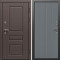 Входная дверь Termo-Door Премиум Винорит Орегон Венге - Флэт Grey софт