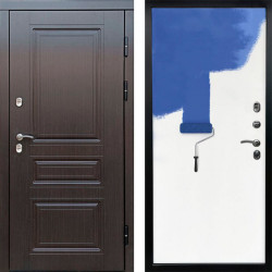 Входная дверь Termo-Door Премиум Винорит Орегон Венге - Гладкая Панель Под Покраску Под покраску (грунт)