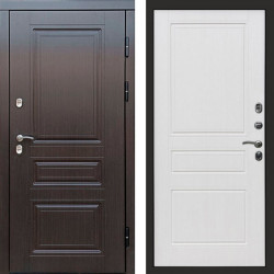 Входная дверь Termo-Door Премиум Винорит Орегон Венге - Классика белое дерево