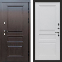 Входная дверь Termo-Door Премиум Винорит Орегон Венге - Классика белый матовый