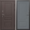 Входная дверь Termo-Door Премиум Винорит Орегон Венге - Марсель Grey софт