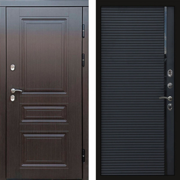 Входная дверь Termo-Door Премиум Винорит Орегон Венге - Porte black