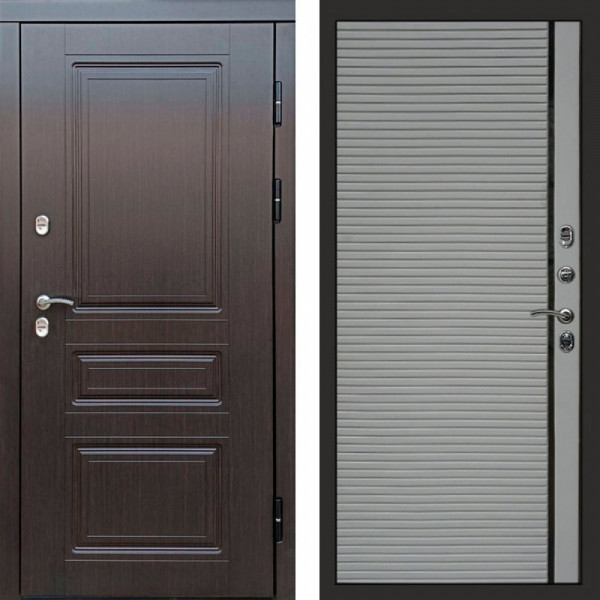 Входная дверь Termo-Door Премиум Винорит Орегон Венге - Porte Grey софт