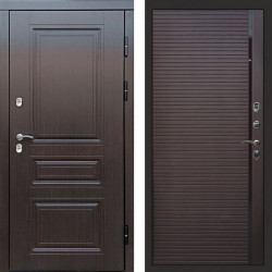 Входная дверь Termo-Door Премиум Винорит Орегон Венге - Porte Шоколад