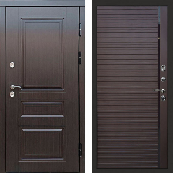 Входная дверь Termo-Door Премиум Винорит Орегон Венге - Porte Шоколад