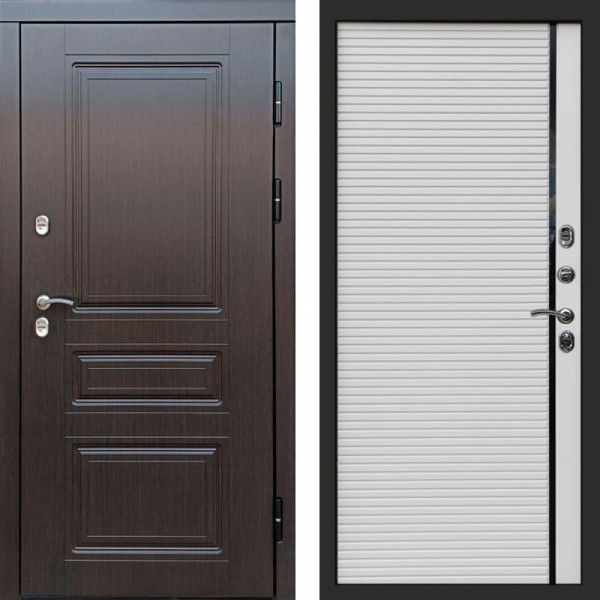 Входная дверь Termo-Door Премиум Винорит Орегон Венге - Porte white