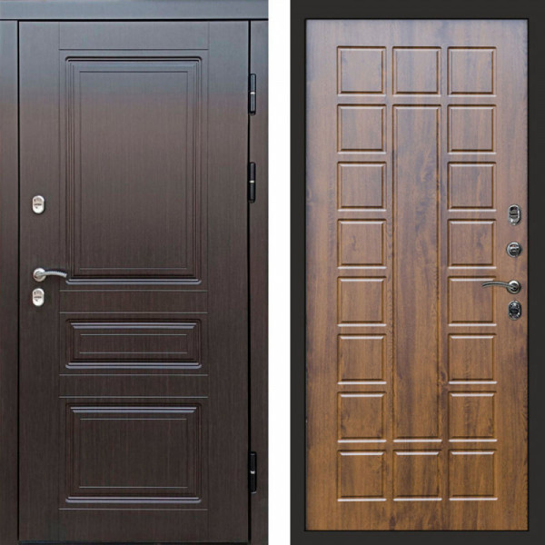 Входная дверь Termo-Door Премиум Винорит Орегон Венге - Престиж дуб