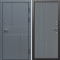 Входная дверь Termo-Door Премиум Винорит Вертикаль Grey - Флэт Grey софт