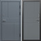 Входная дверь Termo-Door Премиум Винорит Вертикаль Grey - Горизонт Grey софт