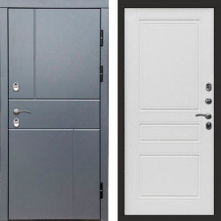 Входная дверь Termo-Door Премиум Винорит Вертикаль Grey - Классика лиственница