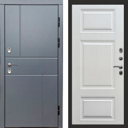 Входная дверь Termo-Door Премиум Винорит Вертикаль Grey - Лион Лиственница