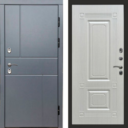 Входная дверь Termo-Door Премиум Винорит Вертикаль Grey - Мадрид Лиственница