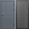 Входная дверь Termo-Door Премиум Винорит Вертикаль Grey - Мастино Бетон темный