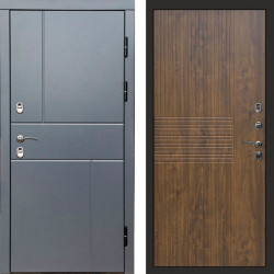 Входная дверь Termo-Door Премиум Винорит Вертикаль Grey - Мастино Дуб