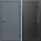 Входная дверь Termo-Door Премиум Винорит Вертикаль Grey - Порте black