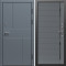 Входная дверь Termo-Door Премиум Винорит Вертикаль Grey - Порте Grey софт