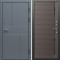 Входная дверь Termo-Door Премиум Винорит Вертикаль Grey - Порте Шоколад