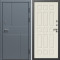 Входная дверь Termo-Door Премиум Винорит Вертикаль Grey - Спарта лиственница